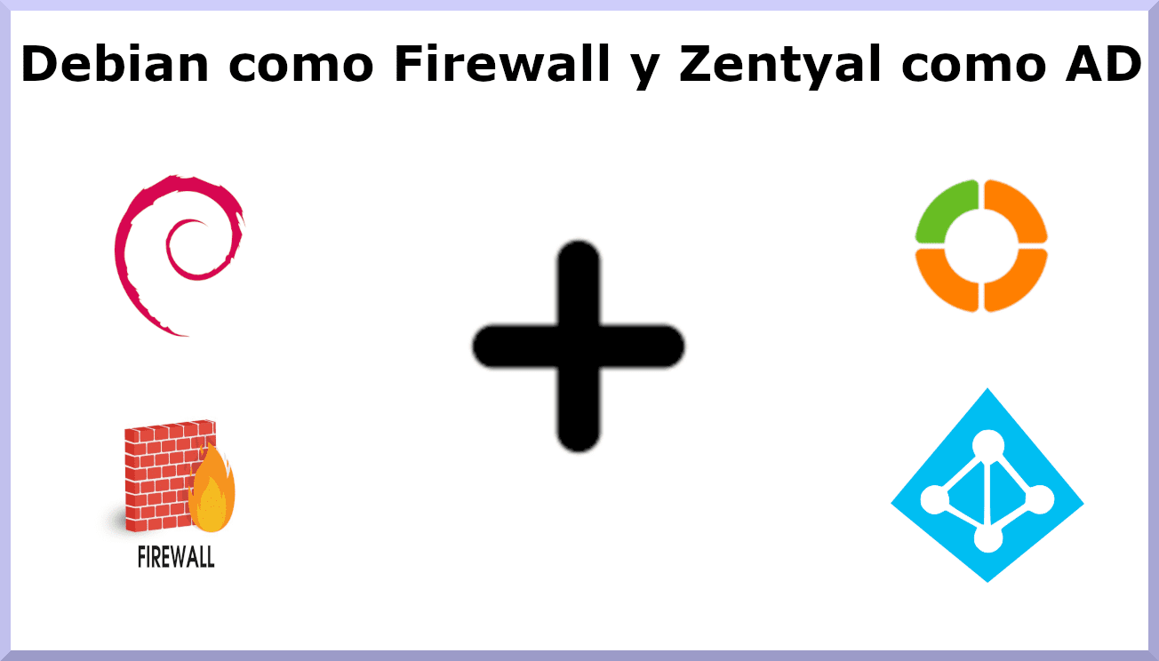 Debian como Firewall y Zentyal como AD