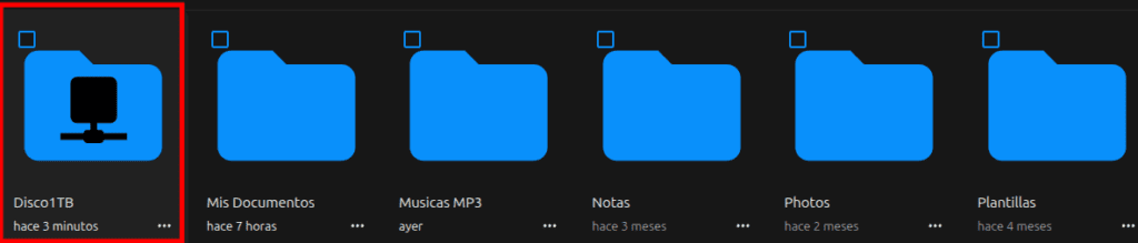 Disco1TB Reflejado en los Archivos