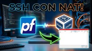 Conexión SSH con pfSense mediante NAT del VirtualBox