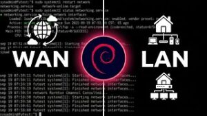 Configurar en Debian 11 las Interfaces de Red WAN y LAN