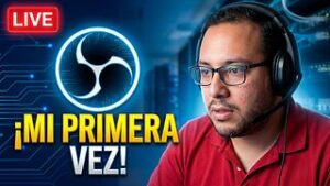 Probando POR PRIMERA VEZ Transmisión en VIVO con OBS!!