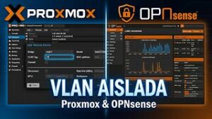 Crear VLAN con Proxmox ➕ OPNsense para GNS3 VM