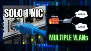 Configurar VLANs con un SOLO NIC con pfSense 2.5.1 y GNS3