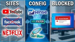 pfSense: Bloquear Facebook, Youtube y Netflix con Squid Proxy