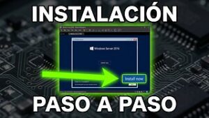 Instalación del Windows Server 2016 con VMware Workstation