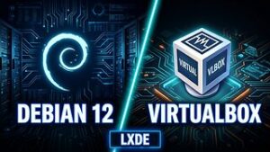 Instalar Debian 12 LXDE con VirtualBox