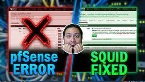Asistencia y Asesoria de Squid Proxy con pfSense